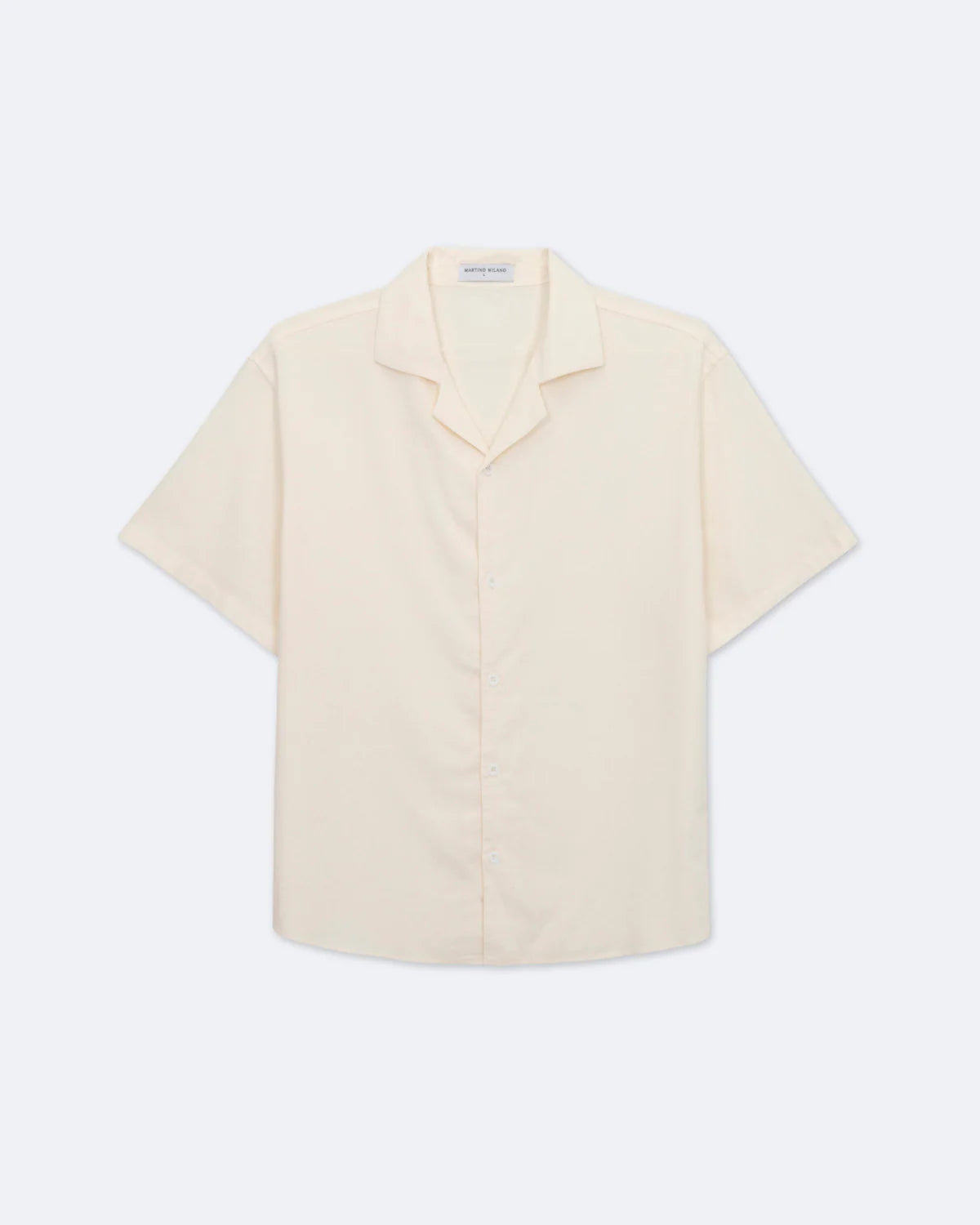 VINCENZO SHORT SLEEVE LINEN SHIRT