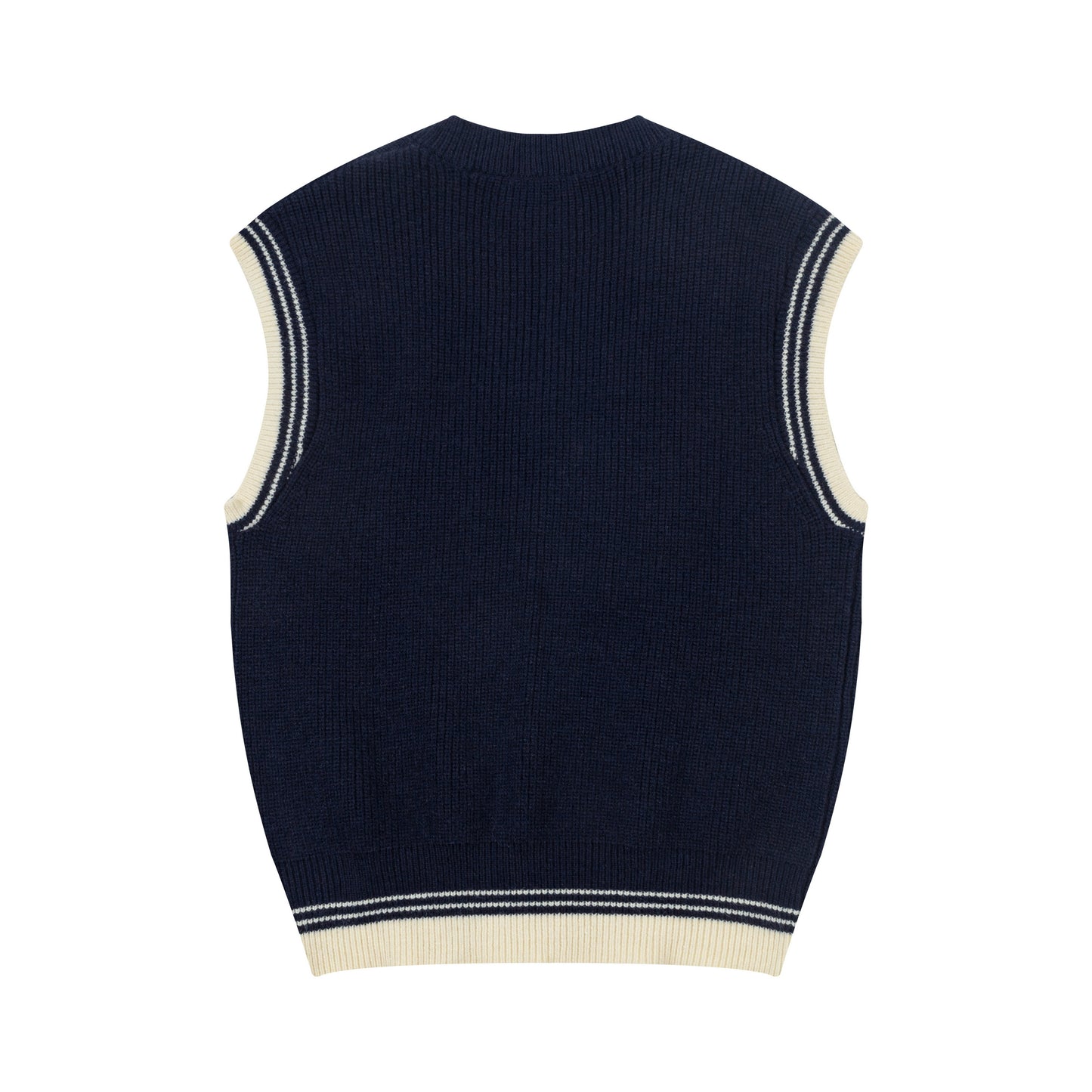 AMI SLEEVELESS V-NECK SWEATER