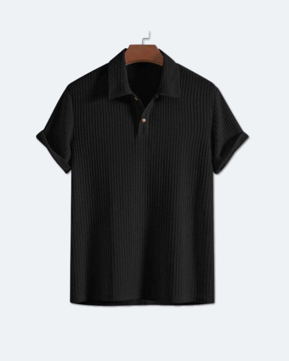 CASUAL SHORT SLEEVE KNIT POLO