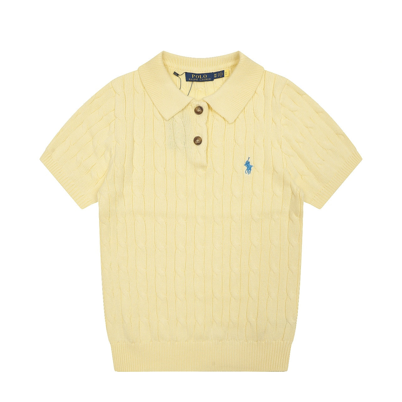 POLO RALPH LAUREN CABLE KNIT SHIRT