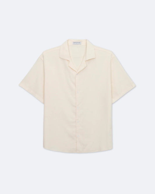 VINCENZO SHORT SLEEVE LINEN SHIRT