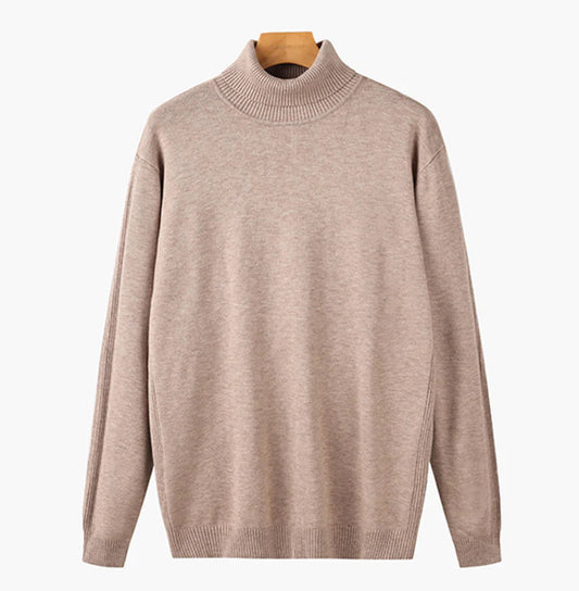 MERINO WOOL TURTLENECK SWEATER