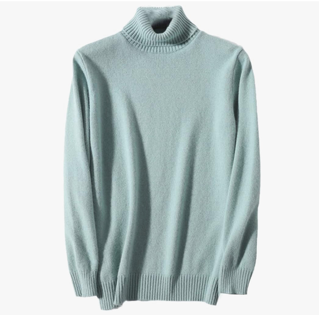 MERINO WOOL TURTLENECK SWEATER