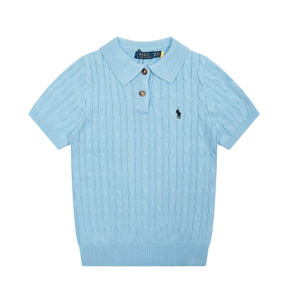 POLO RALPH LAUREN CABLE KNIT SHIRT