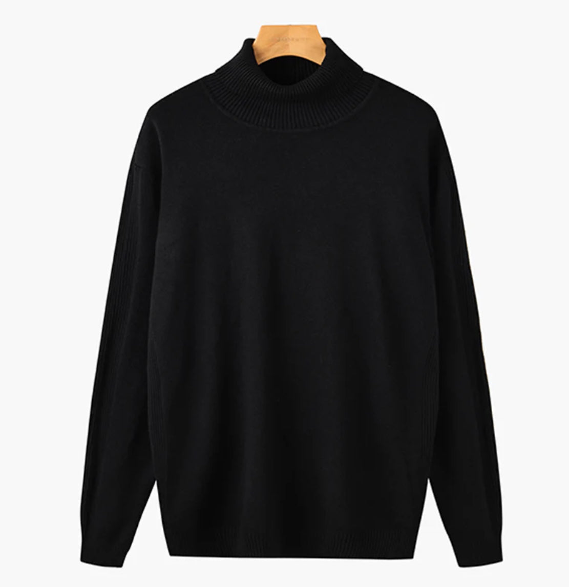 MERINO WOOL TURTLENECK SWEATER