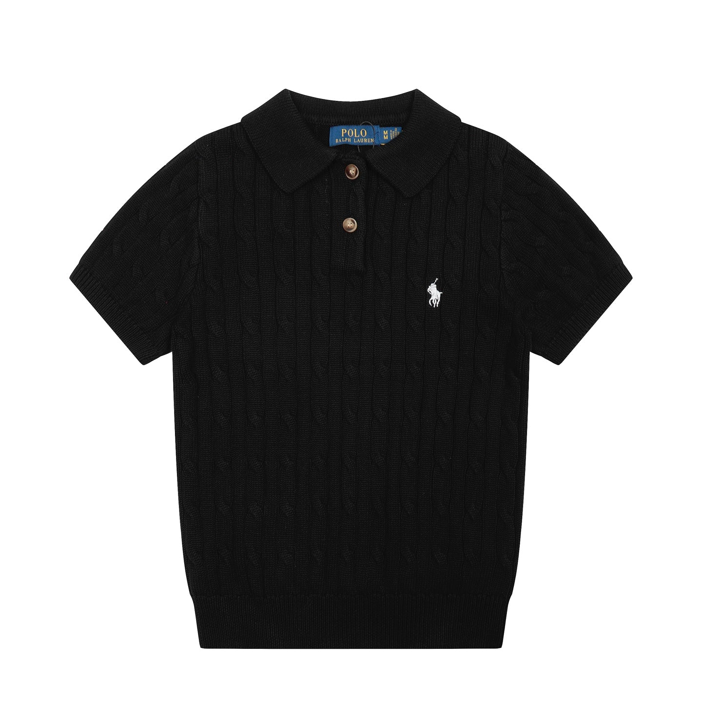 POLO RALPH LAUREN CABLE KNIT SHIRT