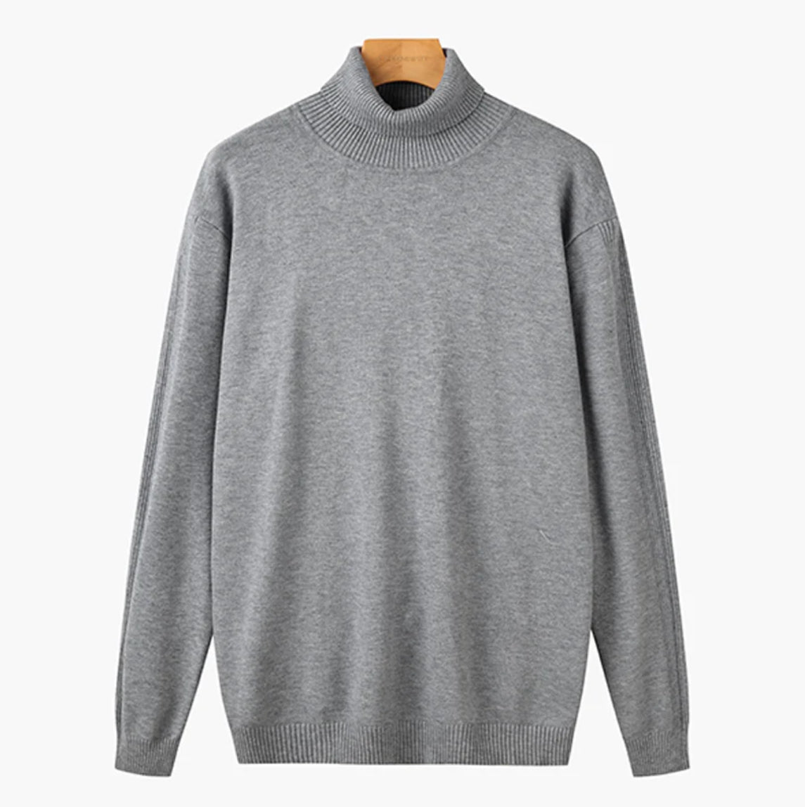 MERINO WOOL TURTLENECK SWEATER